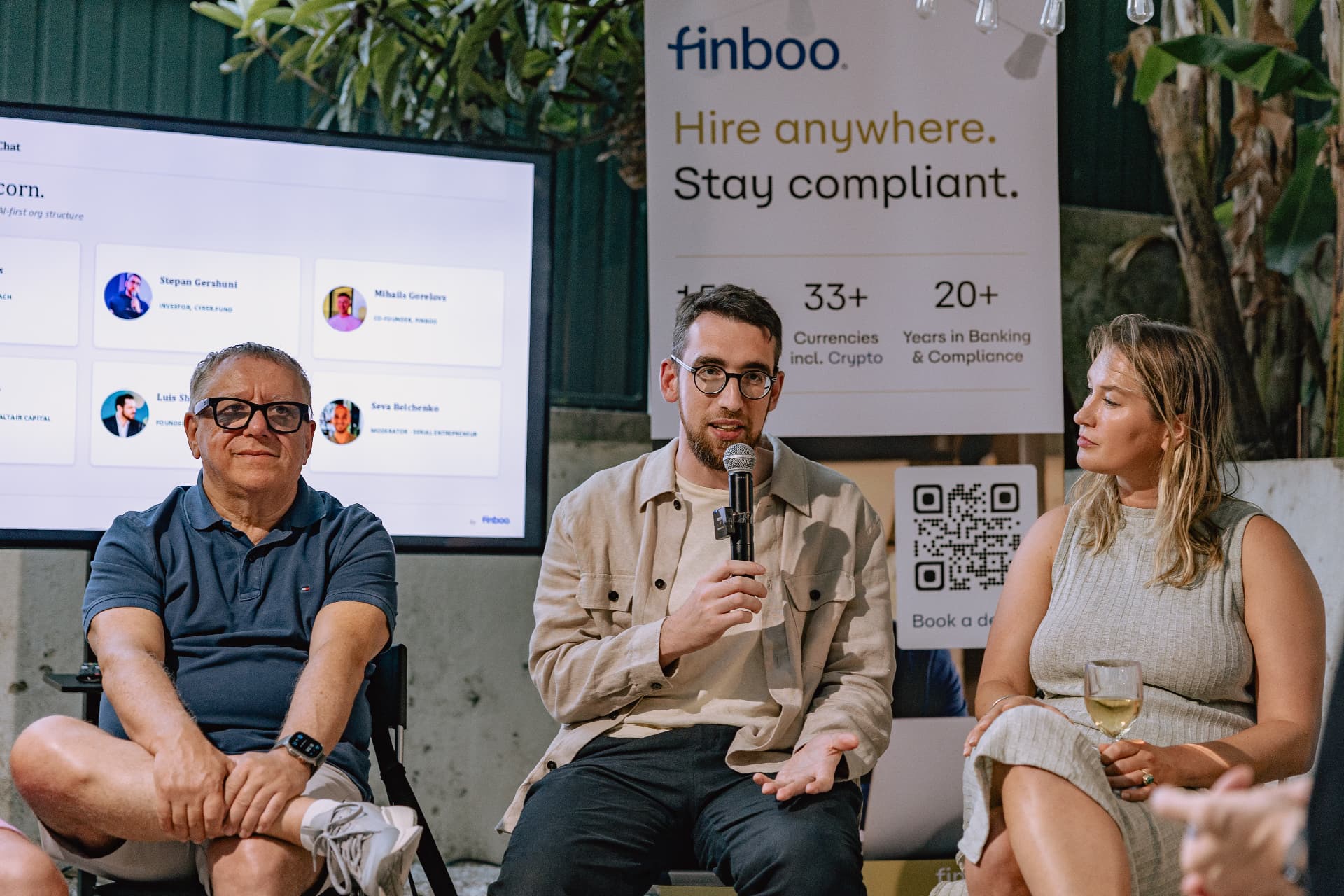 Founders Fire by Finboo panel discussion